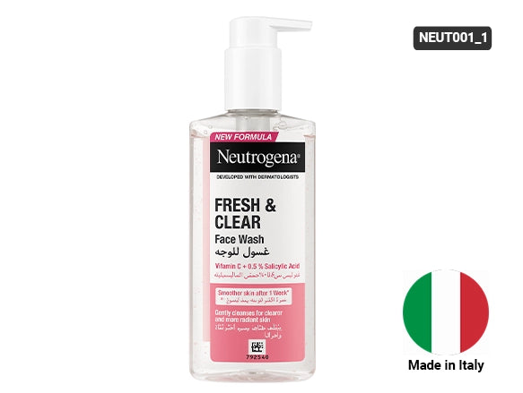 Neutrogena Fresh and Clear Face Wash with Vitamin C + 0.5% Salicylic Acid 200ml